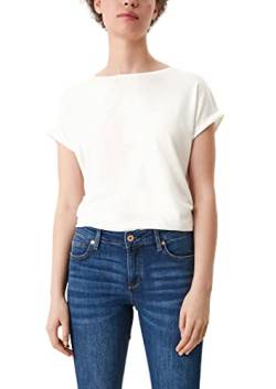 Q/S by s.Oliver Damen 2106806 T-Shirt, Creme, XS EU von Q/S by s.Oliver