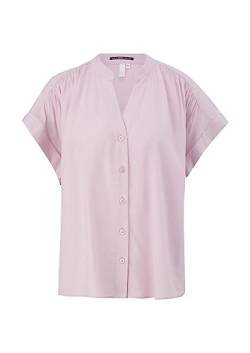 Q/S by s.Oliver Women's 2124146 Bluse, Kurzarm, rosa, 36 von Q/S by s.Oliver