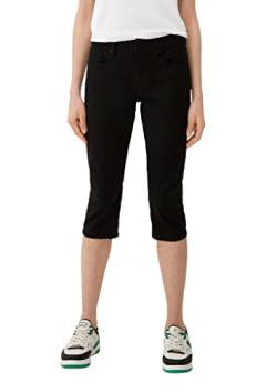 Q/S by s.Oliver Women's Bermuda, Catie Slim, Black, 36 von Q/S by s.Oliver