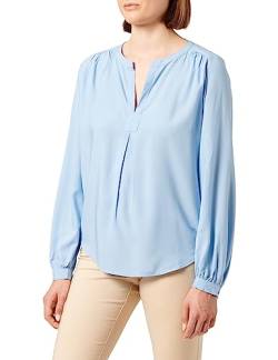 Q/S by s.Oliver Women's Bluse Langarm, Blue, 36 von Q/S by s.Oliver