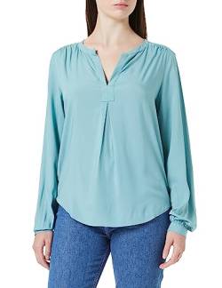 Q/S by s.Oliver Women's Bluse Langarm, Blue Green, 32 von Q/S by s.Oliver