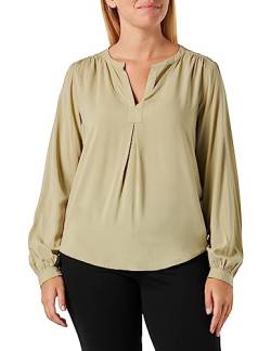 Q/S by s.Oliver Women's Bluse Langarm, Green, 36 von Q/S by s.Oliver