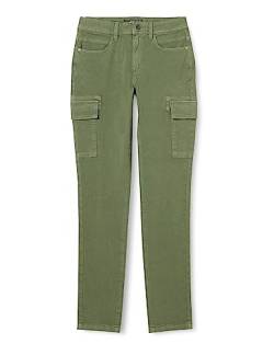 Q/S by s.Oliver Women's Cargo Hose lang, Green, 34/32 von Q/S by s.Oliver