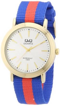 Q&Q Unisex-Armbanduhr Milano Analog Quarz Nylon Q752J111Y von Q&Q