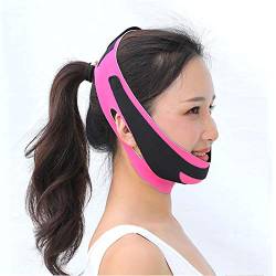 V Line Facial Slimming Strapbandage Kinnband Face Shaping Slimming Lift Up Maske Beauty V Face Belt Werkzeuggürtel Slimming 1Pc von QAZW