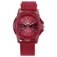 QBOS Quarzuhr QB0015, Herrenuhr Textil von QBOS