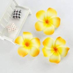 1 x Haarnadel-Blumen-Haarspange für Damen und Mädchen, Ei-Blumen-Haarspange für Geburtstag, D6 x 9, Party-Haar-Accessoires, Hochzeitsmode von QEOTOH