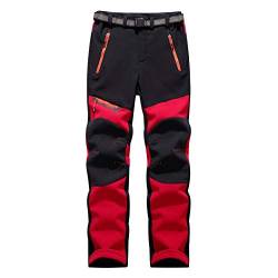 QHDDP Leder Leggings Beige Latex Leggings Damen Hose Blau Londsale Jogginghosen Winter Jogginghosen Outdoor StehmäDchenn Hosen Hosen Damen High Waist Leggings Schwangerschaft (Rot,Small) von QHDDP