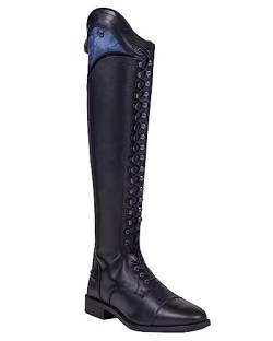 QHP Reitstiefel Hailey Adult Special Edition Schnürung (schwarz, eu_footwear_size_system, adult, numeric, medium, numeric_39) von QHP