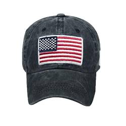 QIFLY Men's Breathable Hat with Usa Flag Casual American Flag Cap for Outdoor Mesh American Flag Cap Usa Flag American Flag Baseball Cap von QIFLY