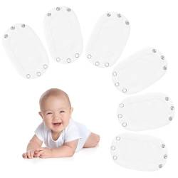 QJFHURB 6 StüCk Body VerläNgerung Body VerläNgerung Druckknopf Baby BodyverläNgerung Baby Baby Bodysuits Baby Body Extender Baby Body VerläNgerung Baby Essentials Babybody Bodies Body Baby von QJFHURB