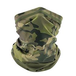QMFIVE Taktischer Tarnungs-Schal, Unisex Mehrzweckmilitärstirnband-Art-Kopf-Verpackungs-Gesichts-Ineinander greifen-Halstuch von QMFIVE