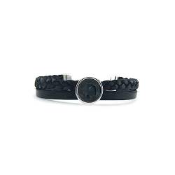 QOSS Armband NOVA schwarz Stein schwarz von QOSS