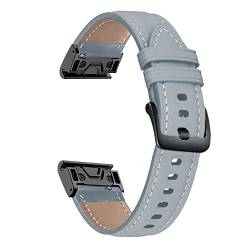 QPDRNC Leder-Uhrenarmband für Garmin Forerunner 935 945 Smartwatch-Armband mit Schnellverschluss für Garmin Fenix 6 Pro 5 Plus 7, For Fenix 6 6Pro, Achat von QPDRNC