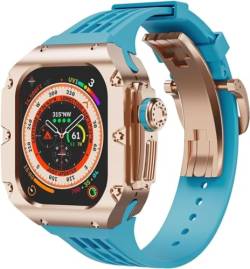 QPDRNC Uhrengehäuse aus Titanlegierung und Uhrenarmband, Upgrade-Kit, für Apple Watch Ultra 2 49 mm, RM-Stil, Herren-Metallrahmen, Ersatzband, für iWatch 2, 49 mm, For Ultra 2, Achat von QPDRNC