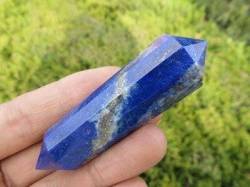 QPLAHANBUA 44g Blauer Lapislazuli, 12-seitiger Kristallquarz, Vogelstabspitze ZANLIIYIN von QPLAHANBUA