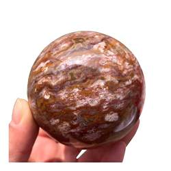 QPLAHANBUA 6-6,5 cm Ozean-Jaspis-Kugel-Heilkristall-Steinkugel Natürliches Erz Geeignet for Zuhause ZANLIIYIN (Material : One Size) von QPLAHANBUA