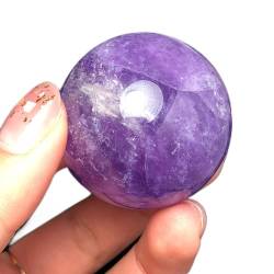 QPLAHANBUA Amethyst-Kristalle Natürlicher Amethyst-Traumball, Dekoration for Zuhause ZANLIIYIN von QPLAHANBUA