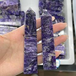 QPLAHANBUA Amethyst-Kristalle Natürlicher polierter Amethyst-Punkt (Size : 1 Piece) ZANLIIYIN von QPLAHANBUA