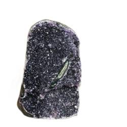 QPLAHANBUA Dekorativer Kristall, natürlicher Uruguay-Amethyst-Kristall, Stein, Exemplar, Heimdekoration, Kristall ZANLIIYIN (Color : 1.5kg) von QPLAHANBUA