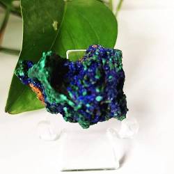 QPLAHANBUA Malachit-Kristalle Naturstein Azurit und Malachit symbiotische Exemplare Steine ​​und kraftvolle Kristalle (Color : A32 9g) ZANLIIYIN (Color : A22 13g) von QPLAHANBUA