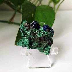 QPLAHANBUA Malachit-Kristalle Naturstein Azurit und Malachit symbiotische Exemplare Steine ​​und kraftvolle Kristalle (Color : A32 9g) ZANLIIYIN (Color : A29 10g) von QPLAHANBUA