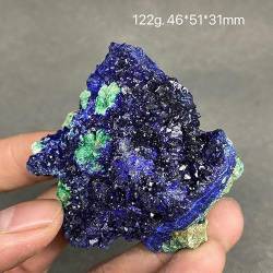 QPLAHANBUA Malachit-Kristalle Symbiotische Azurit- und Malachit-Mustersteine ​​und Kristalle (Color : 7) ZANLIIYIN (Color : 14) von QPLAHANBUA