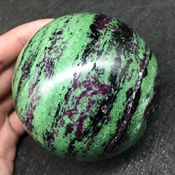 QPLAHANBUA Natürliche rote und grüne Kugel, polierte Quarzkristallkugel, geeignet for zu Hause ZANLIIYIN (Material : 500-550g) von QPLAHANBUA