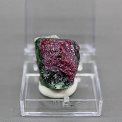 QPLAHANBUA Natürlicher fluoreszierender Rubin Myanmar, raue Mineralsteine ​​und Kristalle, Heilkristalle, Quarz-Edelsteine, Boxgröße 34 mm, schön ZANLIIYIN (Color : Style 5) von QPLAHANBUA
