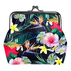 Cartoon Frühling Blumen Vögel Muster Schnalle Geldbörse Vintage Beutel Schnalle Clutch Tasche Kiss-Lock Wechselgeldbörse Floral Verschluss Geldbörsen für Frauen Mädchen, Mehrfarbig 11, Einheitsgröße, von QQIAEJIA