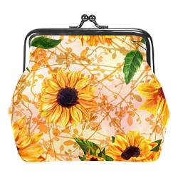 Cartoon Frühling Blumen Vögel Muster Schnalle Geldbörse Vintage Beutel Schnalle Clutch Tasche Kiss-Lock Wechselgeldbörse Floral Verschluss Geldbörsen für Frauen Mädchen, Mehrfarbig 12, Einheitsgröße, von QQIAEJIA