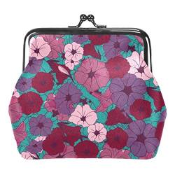 Feld Natur Pflanze Sonnenblume Sommer Schnalle Münze Geldbörse Vintage Beutel Schnalle Clutch Tasche Kiss-Lock Wechselgeldbörse Floral Verschluss Geldbörsen für Frauen Mädchen, Mehrfarbig 07, von QQIAEJIA