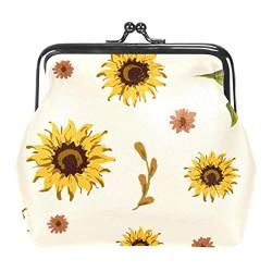 Floral Vintage Sommer Blume Schnalle Geldbörse Vintage Beutel Schnalle Clutch Tasche Kiss-Lock Wechselgeldbörse Floral Verschluss Geldbörsen für Frauen Mädchen, Mehrfarbig 18, Einheitsgröße, von QQIAEJIA