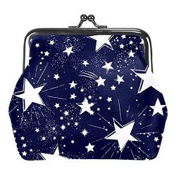 Galaxy Sternenhimmel Helle Planeten Sonne Schnalle Münzbörse Vintage Pouch Schnalle Clutch Bag Kiss-Lock Wechselgeldbörse Floral Verschluss Geldbörsen für Frauen Mädchen, Multicolor 08, Einheitsgröße, von QQIAEJIA