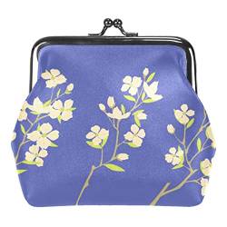 Sommer Aquarell Winkel Blumen Schnalle Münze Geldbörse Vintage Beutel Schnalle Kupplung Tasche Kiss-Lock Wechselgeldbörse Floral Verschluss Geldbörsen für Frauen Mädchen, Multicolor 08, Einheitsgröße, von QQIAEJIA