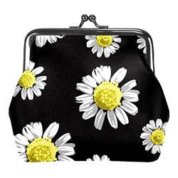 Süße kleine Ente Schnalle Geldbörse Vintage Beutel Schnalle Clutch Tasche Kiss-Lock Wechselgeldbörse Floral Verschluss Geldbörsen für Frauen Mädchen, Mehrfarbig 16, Einheitsgröße, Taschen-Organizer von QQIAEJIA