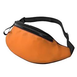 Beauty Burnt Orange Fanny Pack für Mann Frauen Hüfttasche Verstellbarer Gürtel Lässige Brusttasche Bauchtaschen für Reisen Sport Laufen Wandern Hüfttaschen, Schwarz , Einheitsgröße von QQLADY