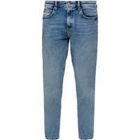 QS Jeanshose, Five-Pocket, Taschennieten, für Herren, blau, 32/32 von QS