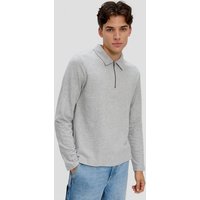 QS Langarmshirt Longshirt Reißverschluss von QS