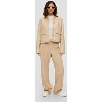 QS Stoffhose Regular: Wide Leg-Pants mit Nadelstreifen von QS