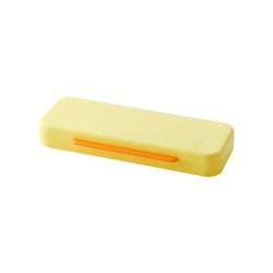 QSCTYG Federmäppchen Einfaches Doppellagiges Federmäppchen Stiftbox Multifunktionale Aufbewahrung mit großer Kapazität Sortieren von Studenten Schreibwaren Schulbedarf 64 (Color : Yellow) von QSCTYG