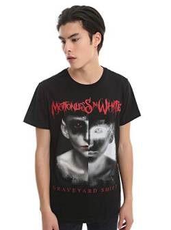 Fashion Men's Summer T-Shirt Printed Motionless In White Graveyard Shift T-Shirt Men's Personality T-Shirt von QTRDH