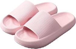 QUAIS & HARRIS Wolken Schuhe - Damen, Herren Sommerschuhe Cozies. Weich Original Cozy Slides Schlappen (Rosa, eu_footwear_size_system, adult, women, numeric_range, wide, numeric_42, numeric_43) von QUAIS & HARRIS