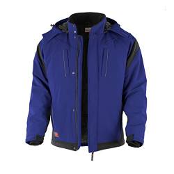 QUALITEX HIGH QUALITY WORKWEAR PRO-Softshelljacke blau/schwarz Grösse L von QUALITEX HIGH QUALITY WORKWEAR