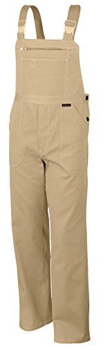 Qualitex Arbeits-Latzhose BW 270 (94, Khaki) von QUALITEX HIGH QUALITY WORKWEAR