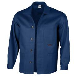 Qualitex - Arbeitsjacke Classic BW 270, HYDRONBLAU, 102 von QUALITEX HIGH QUALITY WORKWEAR