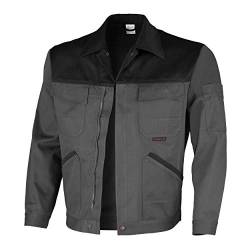 Qualitex Image Bund-Jacke Arbeits-Jacke MG 300 - grau/schwarz - Größe: 64 von QUALITEX HIGH QUALITY WORKWEAR