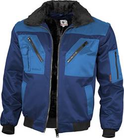 Qualitex - Pilotenjacke 4 in 1, Marine/Royal, 4XL von QUALITEX HIGH QUALITY WORKWEAR