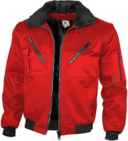 Qualitex - Pilotenjacke 4 in 1, Rot, L von QUALITEX HIGH QUALITY WORKWEAR