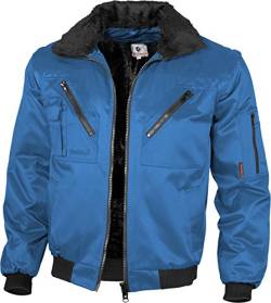 Qualitex - Pilotenjacke 4 in 1, Royal, M von QUALITEX HIGH QUALITY WORKWEAR